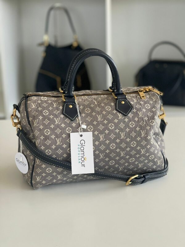 <b>Bolsa Speedy Bandoulière 30 Mini Lin Louis Vuitton</b>