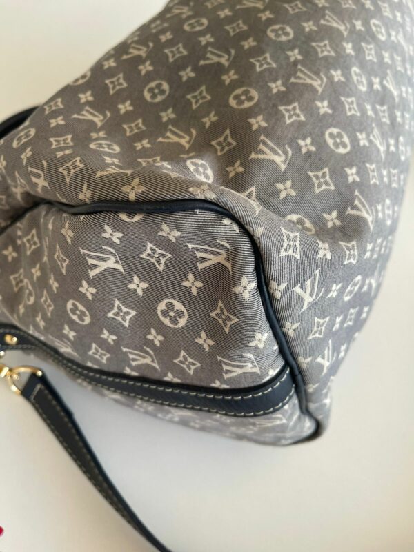 <b>Bolsa Speedy Bandoulière 30 Mini Lin Louis Vuitton</b> - Image 9